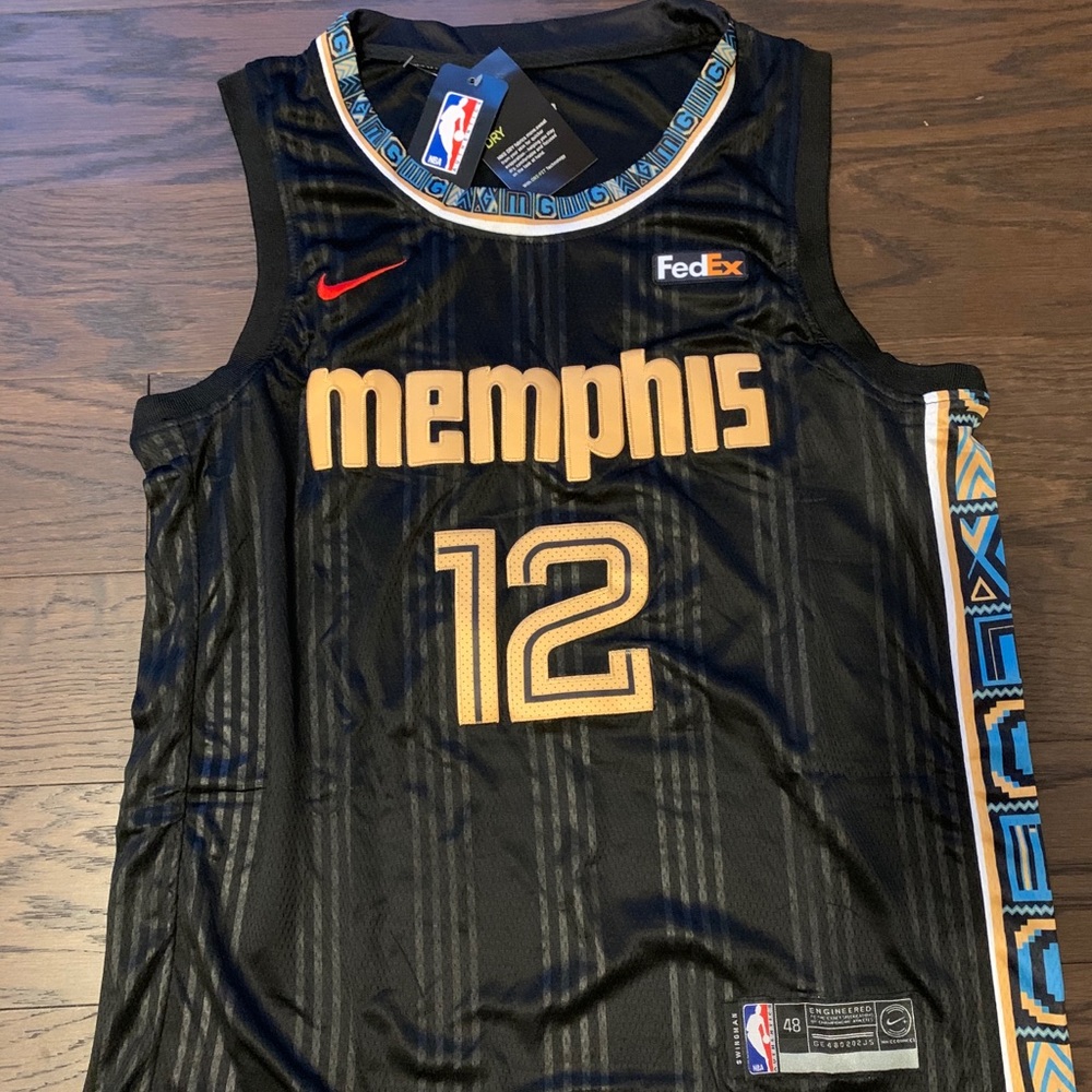 2021 Memphis Grizzlies Ja Morant jersey